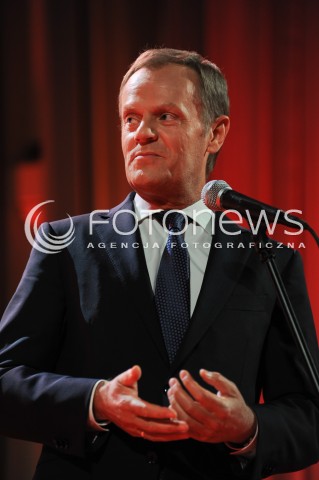  10.05.2014 WARSZAWA<br />VI KONGRES KOBIET<br />N/Z PREMIER RP DONALD TUSK <br /> 
