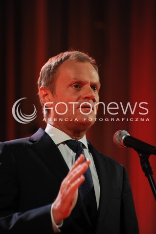  10.05.2014 WARSZAWA<br />VI KONGRES KOBIET<br />N/Z PREMIER RP DONALD TUSK <br /> 