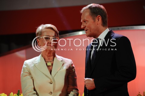 Premier Donald Tusk na Kongresie Kobiet w Warszawie