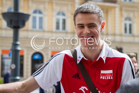  12.05.2014 LODZ <br />KONFERENCJA PRASOWA PRZED MISTRZOSTWAMI SWIATA W PILCE SIATKOWEJ MEZCZYZN FIVB <br />N/Z MARIUSZ WLAZLY<br /> 