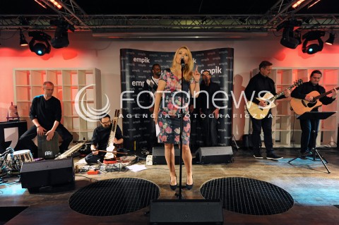  12.05.2014 WARSZAWA <br />KONCERT ANNY JURKSZTOWICZ W EMPIKU<br />N/Z ANNA JURKSZTOWICZ<br /> 