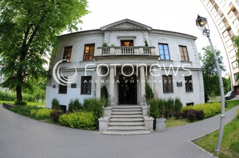  13.05.2014 WARSZAWA <br />WYSTAWA NOWI WARSZAWIACY HISTORIE AWANSOW SPOLECZNYCH DRUGIEJ POLOWY XIX WIEKU W MUZEUM WOLI<br />N/Z BUDYNEK MUZEUM WOLI<br /> 