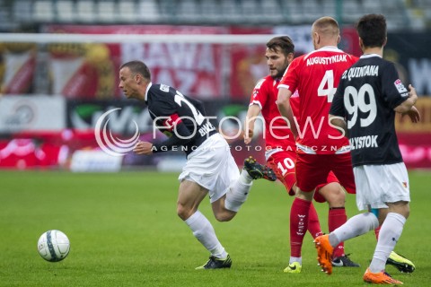  16.05.2014 LODZ <br />
PILKA NOZNA POLSKA POLISH T-MOBILE EKSTRAKLASA GRUPA SPADKOWA SEZON SEASON 2013/2014 FOOTBALL WIDZEW LODZ - JAGIELLONIA BIALYSTOK<br />
N/Z RAFAL GRZYB<br />
 