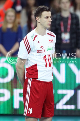  16.05.2014 WROCLAW <br />SIATKOWKA MEZCZYZN <br />TURNIEJ KWALIFIKACYJNY DO MISTRZOSTW EUROPY 2015<br />2015 FIVB WORLD CHAMPIONSHIP - EUROPEAN QUALIFICATION MEN <br />MECZ POLSKA - LOTWA ( POLAND - LATVIA ) <br />N/Z MARIUSZ WLAZLY GLOWKA PORTRET SYLWETKA<br /> 