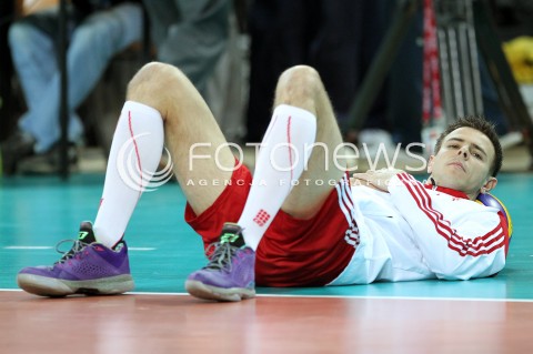  16.05.2014 WROCLAW <br />SIATKOWKA MEZCZYZN <br />TURNIEJ KWALIFIKACYJNY DO MISTRZOSTW EUROPY 2015<br />2015 FIVB WORLD CHAMPIONSHIP - EUROPEAN QUALIFICATION MEN <br />MECZ POLSKA - LOTWA ( POLAND - LATVIA ) <br />N/Z MARIUSZ WLAZLY SYLWETKA <br /> 