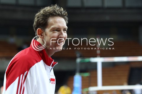  16.05.2014 WROCLAW <br />SIATKOWKA MEZCZYZN <br />TURNIEJ KWALIFIKACYJNY DO MISTRZOSTW EUROPY 2015<br />2015 FIVB WORLD CHAMPIONSHIP - EUROPEAN QUALIFICATION MEN <br />MECZ POLSKA - LOTWA ( POLAND - LATVIA ) <br />N/Z STEPHANE ANTIGA TRENER ( HEAD COACH ) <br /> 
