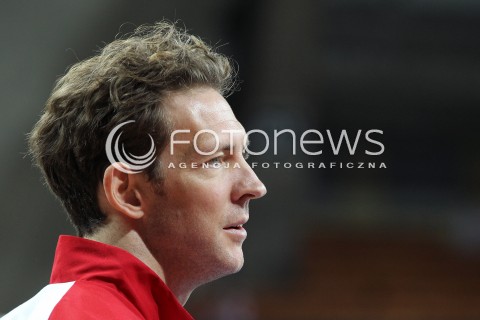  16.05.2014 WROCLAW <br />SIATKOWKA MEZCZYZN <br />TURNIEJ KWALIFIKACYJNY DO MISTRZOSTW EUROPY 2015<br />2015 FIVB WORLD CHAMPIONSHIP - EUROPEAN QUALIFICATION MEN <br />MECZ POLSKA - LOTWA ( POLAND - LATVIA ) <br />N/Z STEPHANE ANTIGA TRENER ( HEAD COACH ) <br /> 