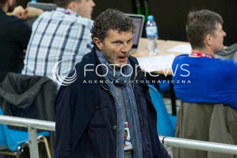  17.05.2014 WROCLAW <br />SIATKOWKA MEZCZYZN <br />TURNIEJ KWALIFIKACYJNY DO MISTRZOSTW EUROPY 2015<br />2015 FIVB WORLD CHAMPIONSHIP - EUROPEAN QUALIFICATION MEN <br />MECZ POLSKA - MACEDONIA ( POLAND - FYROM ) <br />N/Z ANDREA GARDINI<br /> 