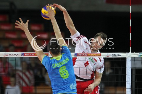  18.05.2014 WROCLAW <br />SIATKOWKA MEZCZYZN <br />TURNIEJ KWALIFIKACYJNY DO MISTRZOSTW EUROPY 2015<br />2015 FIVB WORLD CHAMPIONSHIP - EUROPEAN QUALIFICATION MEN <br />MECZ POLSKA - SLOWENIA ( POLAND - SLOVENIA ) <br />N/Z BARTOSZ KUREK <br /> 