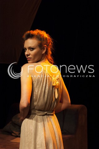  20.05.2014 WARSZAWA PROBA MEDIALNA SPEKTAKLU MEDEA W REZYSERII DOROTY KEDZIERZAWSKIEJ N/Z MAGDALENA BOCZARSKA  