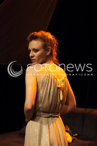  20.05.2014 WARSZAWA PROBA MEDIALNA SPEKTAKLU MEDEA W REZYSERII DOROTY KEDZIERZAWSKIEJ N/Z MAGDALENA BOCZARSKA  