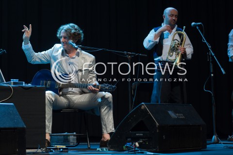  22.05.2014 WARSZAWA <br />KONCERT GORAN BREGOVIC & THE WEDDING AND FUNERAL BAND W SALI KONGRESOWEJ<br />N/Z GORAN BREGOVIC<br /> 