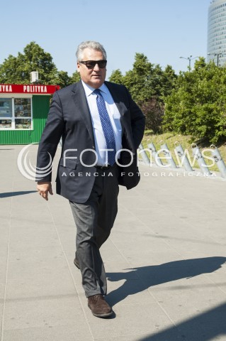  23.05.2014 WARSZAWA KONFERENCJA PRASOWA PREZYDENTA ALEKSANDRA KWASNIEWSKIEGO ORAZ RYSZARDA KALISZA PRZED WYBORAMI DO EUROPARLAMENTU N/Z PREZYDENT ALEKSANDER KWASNIEWSKI  