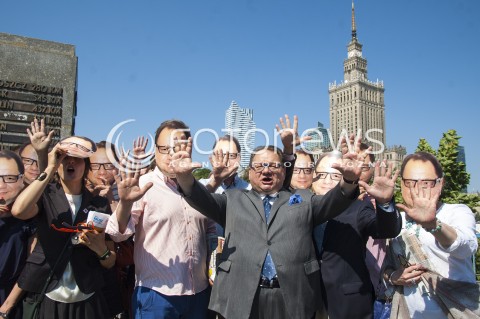  23.05.2014 WARSZAWA KONFERENCJA PRASOWA PREZYDENTA ALEKSANDRA KWASNIEWSKIEGO ORAZ RYSZARDA KALISZA PRZED WYBORAMI DO EUROPARLAMENTU N/Z RYSZARD KALISZ  