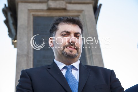  23.05.2014 WARSZAWA FINAL KAMPANII WYBORCZEJ  KONGRESU NOWEJ PRAWICY JANUSZA KORWINA MIKKE DO EUROPARLAMENTU N/Z ARTUR DZIAMBOR  