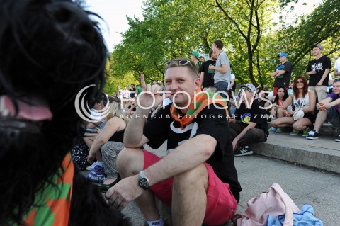  24.05.2014 WARSZAWA<br />MARSZ WYZWOLENIA KONOPII W WARSZAWIE<br />N/Z ANDRZEJ ROZENEK<br /> 
