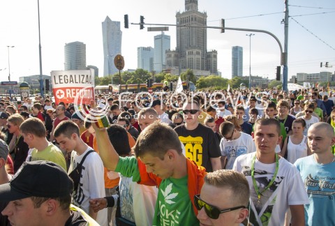 Marsz Wyzwolenia Konopi w Warszawie