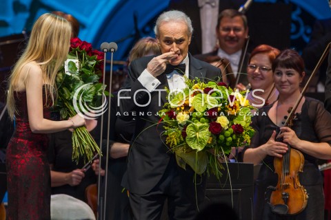  24.05.2014 LANCUT<br />53 MUZYCZNY FESTIWAL W LANCUCIE<br />KONCERT JOSE CARRERASA - LEGENDARNEGO HISZPANSKIEGO SPIEWAKA. ARTYSTA ZALICZANY JEST DO NAJWYBITNIEJSZYCH TENOROW SWIATOWEJ MUZYKI<br />N/Z JOSE CARRERAS<br /> 