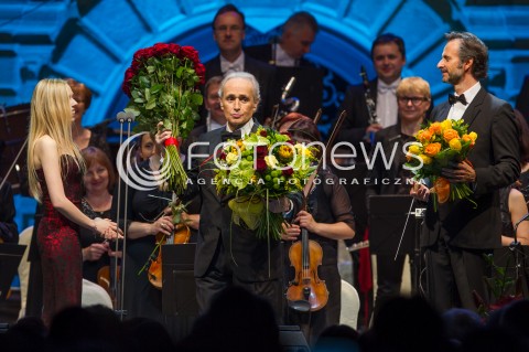  24.05.2014 LANCUT<br />53 MUZYCZNY FESTIWAL W LANCUCIE<br />KONCERT JOSE CARRERASA - LEGENDARNEGO HISZPANSKIEGO SPIEWAKA. ARTYSTA ZALICZANY JEST DO NAJWYBITNIEJSZYCH TENOROW SWIATOWEJ MUZYKI<br />N/Z JOSE CARRERAS DAVID GIMENEZ<br /> 