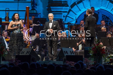  24.05.2014 LANCUT<br />53 MUZYCZNY FESTIWAL W LANCUCIE<br />KONCERT JOSE CARRERASA - LEGENDARNEGO HISZPANSKIEGO SPIEWAKA. ARTYSTA ZALICZANY JEST DO NAJWYBITNIEJSZYCH TENOROW SWIATOWEJ MUZYKI<br />N/Z JOSE CARRERAS NATALIA KOVALOVA DAVID GIMENEZ<br /> 