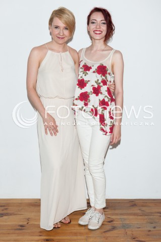  29.05.2014 WARSZAWA <br />SESJA ZDJECIOWA AKTOREK Z SERIALU WAWA NON STOP W RAMACH PROJEKTU IZA3D DM Z MAZUREK MANKA W STUDIO FOTOGRAFICZNE CZAJKA<br />N/Z SABINA MANKA ANNA MAZUREK<br /> 