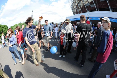  31.05.2014 WARSZAWA<br />18 PIKNIK NAUKOWY POLSKIEGO RADIA I CENTRUM NAUKI KOPERNIK<br />N/Z STADION NARODOWY WIDZOWIE PIKNIKU<br /> 