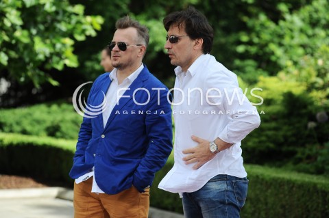  01.06.2014 WARSZAWA <br />DZIEN DZIECKA W PALACU PREZYDENCKIM<br />N/Z PIOTR SZWEDES DARIUSZ KORDEK  <br /> 
