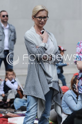  01.06.2014 WARSZAWA <br />DZIEN DZIECKA W PALACU PREZYDENCKIM<br />N/Z  EWA GAWRYLUK  <br /> 