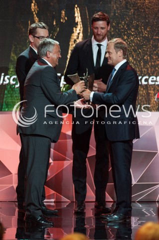  02.06.2014 WARSZAWA<br />PLEBISCYT NA SPORTOWY SUKCES 25 - LECIA<br />N/Z PREMIER RP DONALD TUSK<br /> 