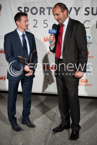  02.06.2014 WARSZAWA<br />PLEBISCYT NA SPORTOWY SUKCES 25 - LECIA<br />N/Z ADAM MALYSZ SEBASTIAN SZCZESNY<br /> 