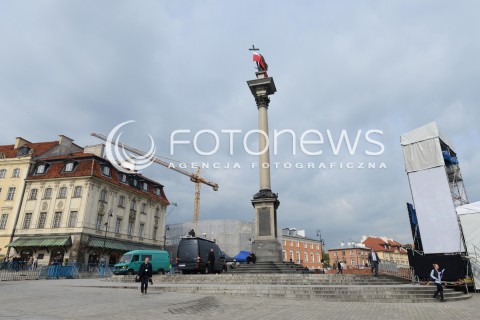  04.06.2014 WARSZAWA<br />UROCZYSTOSCI Z OKAZJI 25 LECIA WOLNYCH WYBOROW W POLSCE<br />25 LECIE WOLNOSCI W POLSCE<br />N/Z PLAC ZAMKOWY KOLUMNA ZYGMUNTA<br /> 