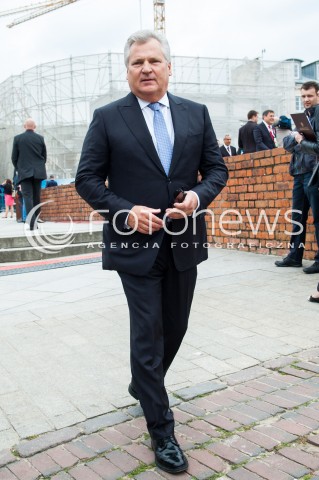  04.06.2014 WARSZAWA GLOWNE UROCZYSTOSCI Z OKAZJI 25 LECIA WOLNYCH WYBOROW W POLSCE  N/Z PREZYDENT ALEKSANDER KWASNIEWSKI  