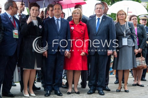 Odsłonięcie pomnika Marii Skłodowskiej-Curie w Warszawie