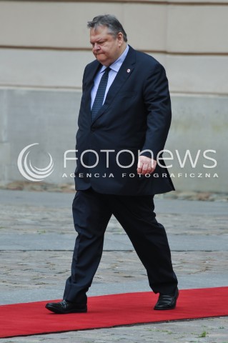  04.06.2014 WARSZAWA <br />GLOWNE UROCZYSTOSCI Z OKAZJI 25 LECIA WOLNYCH WYBOROW W POLSCE<br />N/Z EWANGELOS VENIZELOS<br /> 