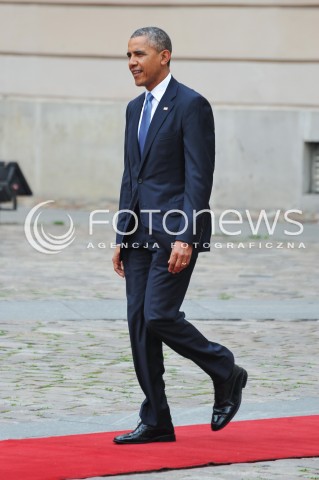  04.06.2014 WARSZAWA <br />GLOWNE UROCZYSTOSCI Z OKAZJI 25 LECIA WOLNYCH WYBOROW W POLSCE<br />N/Z PREZYDENT USA BARACK OBAMA<br /> 