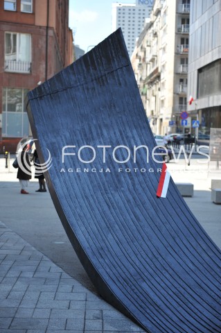  05.06.2014 WARSZAWA<br />ODSLONIECIE MEMORIALU WOLNEGO SLOWA<br />N/Z MEMORIAL WOLNEGO SLOWA<br /> 