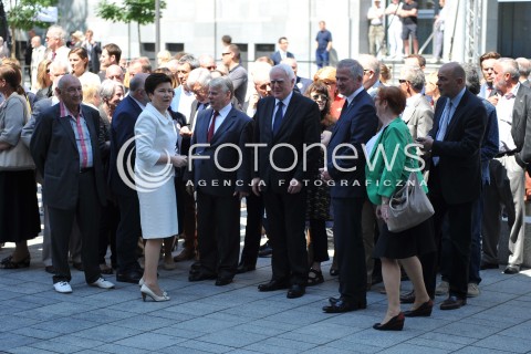  05.06.2014 WARSZAWA<br />ODSLONIECIE MEMORIALU WOLNEGO SLOWA<br />N/Z HANNA GRONKIEWICZ WALTZ<br /> 