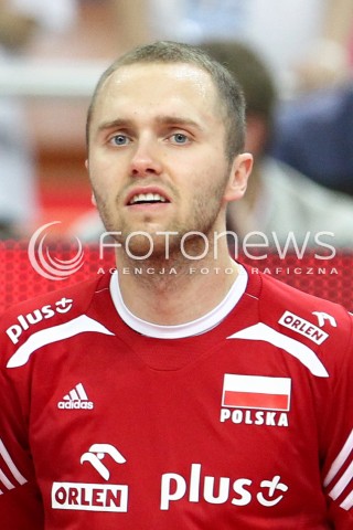  13.06.2014 KATOWICE SPODEK<br />SIATKOWKA MEZCZYZN <br />LIGA SWIATOWA 2014<br />FIVB VOLLEYBALL WORLD LEAGUE 2014<br />MECZ POLSKA - WLOCHY ( POLAND - ITALY ) <br />N/Z PAWEL ZATORSKI SYLWETKA GLOWKA PORTRET<br /> 