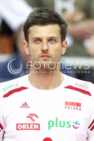  13.06.2014 KATOWICE SPODEK<br />SIATKOWKA MEZCZYZN <br />LIGA SWIATOWA 2014<br />FIVB VOLLEYBALL WORLD LEAGUE 2014<br />MECZ POLSKA - WLOCHY ( POLAND - ITALY ) <br />N/Z MICHAL WINIARSKI SYLWETKA GLOWKA PORTRET<br /> 