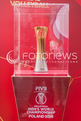  13.06.2014 KATOWICE SPODEK<br />SIATKOWKA MEZCZYZN <br />LIGA SWIATOWA 2014<br />FIVB VOLLEYBALL WORLD LEAGUE 2014<br />MECZ POLSKA - WLOCHY ( POLAND - ITALY ) <br />N/Z PUCHAR SWIATA W PILCE SIATKOWEJ TROFEUM PUCHAR NAGRODA DLA ZWYCIEZCY MISTRZOSTW SWIATA MISTRZOSTWA SWIATA <br /> 