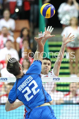  13.06.2014 KATOWICE SPODEK<br />SIATKOWKA MEZCZYZN <br />LIGA SWIATOWA 2014<br />FIVB VOLLEYBALL WORLD LEAGUE 2014<br />MECZ POLSKA - WLOCHY ( POLAND - ITALY ) <br />N/Z MARIUSZ WLAZLY <br /> 
