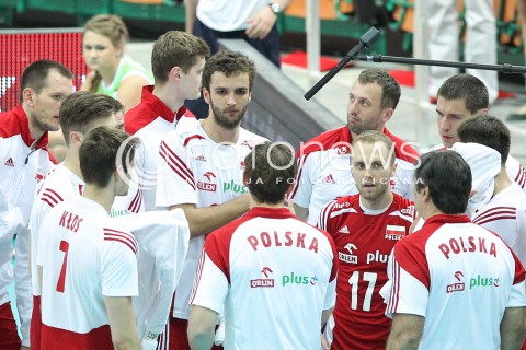  13.06.2014 KATOWICE SPODEK<br />SIATKOWKA MEZCZYZN <br />LIGA SWIATOWA 2014<br />FIVB VOLLEYBALL WORLD LEAGUE 2014<br />MECZ POLSKA - WLOCHY ( POLAND - ITALY ) <br />N/Z MATEUSZ MIKA PAWEL ZATORSKI <br /> 