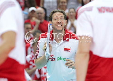  13.06.2014 KATOWICE SPODEK<br />SIATKOWKA MEZCZYZN <br />LIGA SWIATOWA 2014<br />FIVB VOLLEYBALL WORLD LEAGUE 2014<br />MECZ POLSKA - WLOCHY ( POLAND - ITALY ) <br />N/Z STEPHANE ANTIGA TRENER ( HEAD COACH ) <br /> 