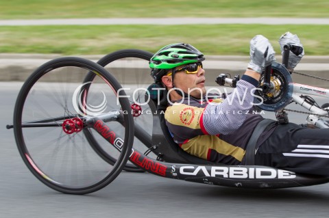  14.06.2014 RZESZOW<br />KOLARSTWO RECZNE<br />PUCHAR EUROPY W KOLARSTWIE RECZNYM<br />JAZDA INDYWIDUALNA NA CZAS<br />N/Z LUCA CREMONESI<br /> 