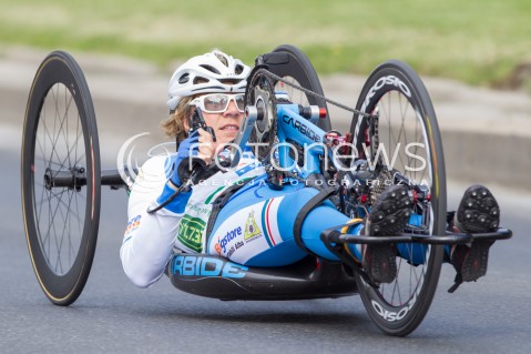  14.06.2014 RZESZOW<br />KOLARSTWO RECZNE<br />PUCHAR EUROPY W KOLARSTWIE RECZNYM<br />JAZDA INDYWIDUALNA NA CZAS<br />N/Z FRANCESCA FENOCCHIO <br /> 