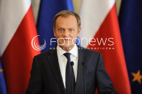 Konferencja prasowa Donalda Tuska w Warszawie