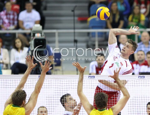  20.06.2014 KRAKOW ARENA<br />SIATKOWKA MEZCZYZN <br />LIGA SWIATOWA 2014<br />FIVB VOLLEYBALL WORLD LEAGUE 2014<br />MECZ POLSKA - BRAZYLIA ( POLAND - BRASIL ) <br />N/Z PIOTR NOWAKOWSKI <br /> 