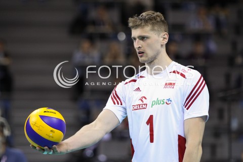  20.06.2014 KRAKOW ARENA<br />SIATKOWKA MEZCZYZN <br />LIGA SWIATOWA 2014<br />FIVB VOLLEYBALL WORLD LEAGUE 2014<br />MECZ POLSKA - BRAZYLIA ( POLAND - BRASIL ) <br />N/Z PIOTR NOWAKOWSKI <br /> 