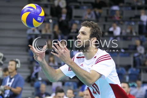  20.06.2014 KRAKOW ARENA<br />SIATKOWKA MEZCZYZN <br />LIGA SWIATOWA 2014<br />FIVB VOLLEYBALL WORLD LEAGUE 2014<br />MECZ POLSKA - BRAZYLIA ( POLAND - BRASIL ) <br />N/Z MATEUSZ MIKA <br /> 