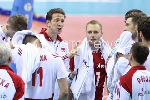  20.06.2014 KRAKOW ARENA<br />SIATKOWKA MEZCZYZN <br />LIGA SWIATOWA 2014<br />FIVB VOLLEYBALL WORLD LEAGUE 2014<br />MECZ POLSKA - BRAZYLIA ( POLAND - BRASIL ) <br />N/Z STEPHANE ANTIGA TRENER ( HEAD COACH ) <br /> 